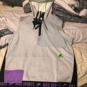 Rare Nike therma Dri-fit sleeveless hoodie